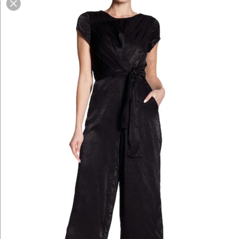 Black Capri Jumpsuit